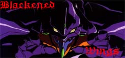 blackened wings